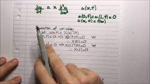 Solve y '= x(y − 1) dy. Pde Heat Equation Separation Of Variables Youtube