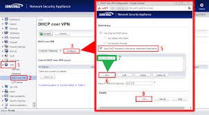 Options include dhcp relay to the central firewall's internal dhcp server and dhcp relay to an external dhcp. Pantallazos Es Dell Sonicwall Dhcp Over Vpn