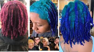 In conjunction with the actual haircut, accessories and hairstyling options of mohawks or buns you can create unique looks. New Color Alert How To Dye Your Dreads W My Fav Hairstylist Youtube