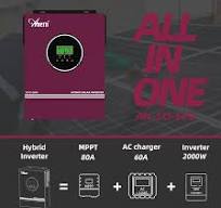 Amazon.com: 2000W Off Grid Solar Hybrid Inverter 12V DC to ...