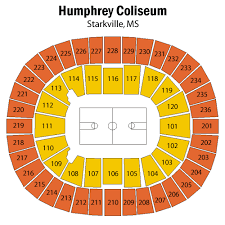 humphrey coliseum starkville tickets schedule seating