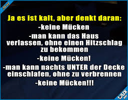 Geniesst Die Zeit Ohne Mucken Kalt Wetter Mucken Sommer Deutschland Schlafen Urkomische Zitate Witzige Spruche Postive Spruche