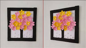 Decorate the big, empty wall in your bedroom. How To Decorate Your Room Easily Handmade Beautiful Wall Decoration Ideas Wall Hanging Youtube