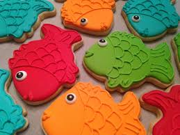 Fish Sugar Cookies By Eam Mermaid Cookies Fish Cookies Summer Sugar Cookies