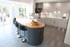 Hand Painted Kitchen In Farrow Ball Wevet And Downpipe Kitchen Layout Kitchen Design Farrow And Ball Kitchen