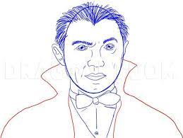 How To Draw Count Dracula, Step By Step, Drawing Guide, By Dawn - Dragoart