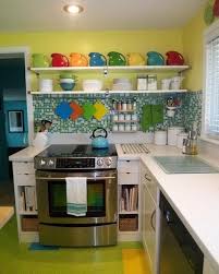 50 Bright Green And Yellow Kitchen Designs Digsdigs The kitchen furniture is wenge and.
