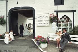 Wedding flowers can add that special finishing touch to your day. Oh What A Ding Dong In Gretna Green The Scots Border Town Famed For Its Shotgun Weddings Has A Whiff Of Acrimony In The Air Daily Mail Online