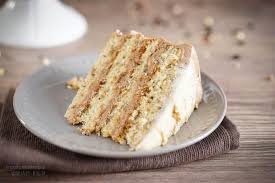 Haselnuss Latte Macchiato Torte Mit Nutellacreme Kuchen Und Torten Susse Kuchen Motivtorten Backen