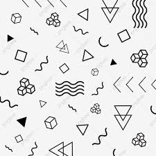 Black And White Shapes Png Download This Modern Abstract Memphis Geometric Shapes Vector Pattern Geometric Memphis Transparent Png Or Vector File F In 2020 Geometric Shapes Geometric Abstract