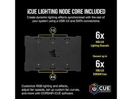 They released the commander pro but you cannot buy the lighting strips separately unless you pony up another $60 for the lighting node pro. Corsair Icue Sp120 Rgb Pro Performance 120mm Triple Fan Kit Newegg Com