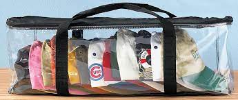 Baseball Cap Storage Organizer Zipper Hat Holder Rack Bag Travel Case Handles Unbrande Baseball Cap Storage Organizers Baseball Caps Storage Baseball Cap Rack