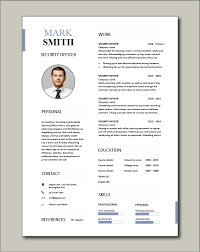 There are many possible layouts and formats when creating your curriculum vitae. Security Officer Cv Template Job Description Sample Job Application Safety Risk Assessment Cvs