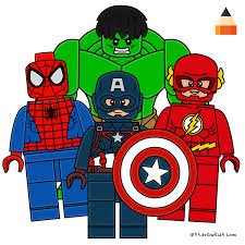Drawing Lego Avengers Infinity War Avengers Cartoon Avengers Drawings Avengers Coloring Pages