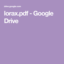 Lorax Pdf Google Drive Google Drive Reading Across America Teacher Info