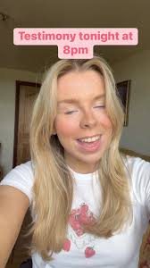 TESTIMONY TONIGHT AT 8PM!📣 Tonight Rachel Denny will be giving a word of  testimony, sharing what God has done in her life. Come along to hear the  good news!