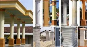 Tak hanya tiang berbentuk bundar, model profil tiang teras rumah berbentuk kotak atau segitiga empat juga banyak digunakan. 17 Model Tiang Teras Rumah Minimalis Modern Masa Kini
