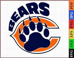 Please read our terms of use. Chicago Bears Svg Football Logos Vector Layered Files Cricut Scrapbook Chicago Bears Nfl Chicago Bears Logo Chicago Bears Wallpaper Chicago Bears Tattoo