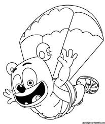 Gummy Bear Coloring Page Bear Coloring Pages Coloring Pages Bunny Coloring Pages