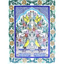 Check spelling or type a new query. 18in X 24in Floral Garden Unique Mosaic Tile Ceramic Wall Mural 12pc Overstock 33712388