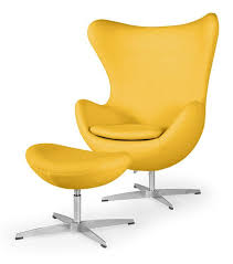 Deniela Solid Balloon Chair And Ottoman Chair And Ottoman Set Chair And Ottoman Ottoman Set