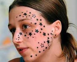 See more ideas about star tattoos, tattoos, star tattoo designs. Girl With Star Tattoos Girl Tattoos Design