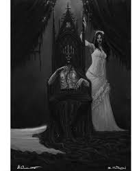 Black king and queen art. Black King And White Queen By Liarath Deviantart Com On Deviantart Fantasy Queen Fantasy Romance Art King Photography