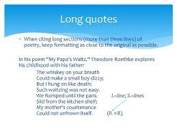 Place of publication, date of publication. Citing Poetry In Mla Style Ppt Download
