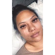 Wedding lashes in action...