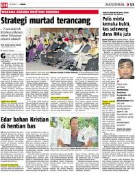 Kelapan, perlu mengelak tiga gejala buruk yang muratd oleh semua agama dan. Strategi Murtad Terancang Klik