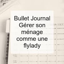 Mon Journal De Bord De Flylady Inspire Par La Methode Flylady Journal De Bord Menage