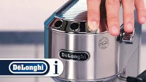 Being one of the few espresso machines with an outstanding performance for an affordable price point, the delonghi ec680 dedica offers a tamper and scoop. How To Programme The Settings Menu On Your Dedica Pump Coffee Maker Ec680 And Ec685 Youtube