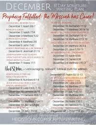 December Bible Reading Plan Scripture Writing Plans Read Bible Scripture Reading