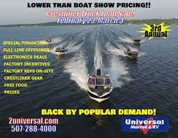 Crestliner Truck Load Sale