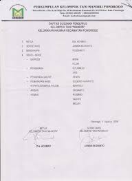 Savesave susuna pengurus kelompok tani for later. Contoh Surat Pernyataan Anggota Kelompok Tani Contoh Surat