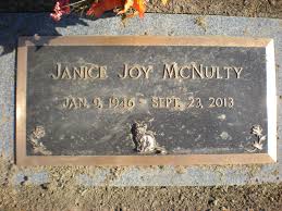 Janice Joy “Jan” McNulty (1946-2013)