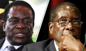 Image result for robert mugabe and emmerson mnangagwa as freedom fighters