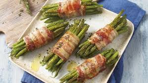 Speckbohnen Im Backofen In 2020 Speckbohnen Fleisch Im Backofen Bohnen Mit Speck