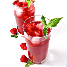 homemade raspberry iced tea spirited