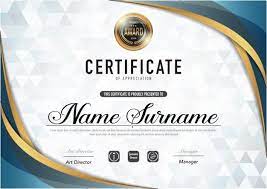 Certificate Template Luxury And Diploma Style Certificate Templates Certificate Design Template Certificate Design