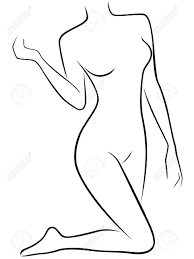 Search images from huge database containing over 290,000 silhouettes. Abstract Vector Silhouette Of Lower Part Of Slim Female Body Royalty Free Cliparts Vectors And Stock Illustration Image 38756150