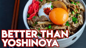 Maybe you would like to learn more about one of these? Gyudon Recipe Yoshinoya Beef Bowl Recipe Straight Up Eats Youtube