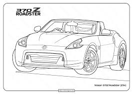 The owner of this unique, extremely wide 350z that boasts a hot color, is jose, the inhabitant of southern california. Free Printable Nissan 370z Roadster Coloring Page