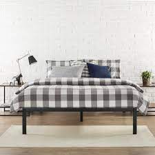 With the best metal bed frame you can sleep in peace, knowing that it'll provide all the durability and support you need! Amazon Com Zinus Modern Studio 14 Inch Platform 1500 Metal Bed Frame Mattress Foundation No Boxspring Needed W Metal Bed Frame Bed Frame Bed Frame Sizes