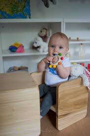Montessori Cube Chair Set 1 Large 1 Small Etsy Cube Chair Baby Chairs Diy Toddler Table