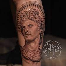 Meet the etsy design awards finalists! Apollo Tattoo Black And Grey Realism Tattoo Black And Grey Tattoos Apollo Tattoo Tattoos