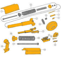 John Deere 450, 450B, 450C, 450D, 450E Track Adjuster Parts