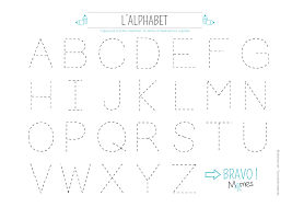 Lettres majuscules à imprimer, de a à z. Apprendre A Ecrire L Alphabet Majuscule A Imprimer Comment Faire Pour Apprendre A