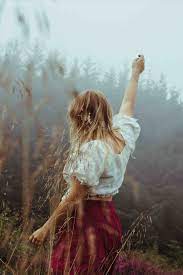Wild And Free In Scotland Portrait Photography Poses Rainy Photoshoot Spiritual Photoshoot
