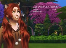 Sims 4 custom content animal ears. Cat Ears For Child At Azentase Sims 4 Updates Sims 4 Sims 4 Children Sims 4 Toddler